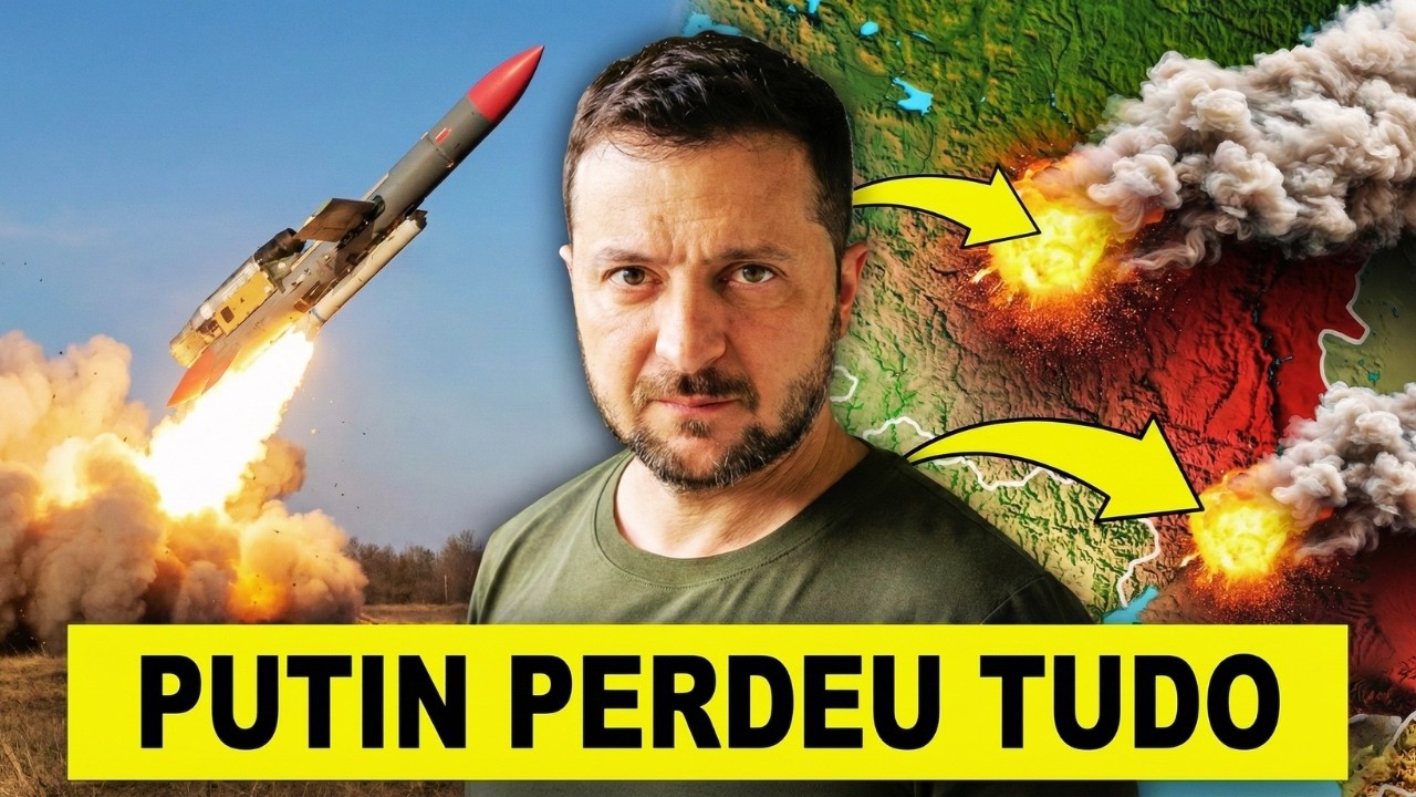 Até os EUA Se Impressionou! Ucrânia acaba de ENFRAQUECER o PODER NUCLEAR da Rússia