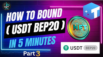 How to bound usdt Bep 20 Adress bound for withdrawal  Step 3 #learnwitharooj #nfttreasure