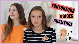 YOUTUBEURS VOICES CHALLENGE W/ MA SOEUR