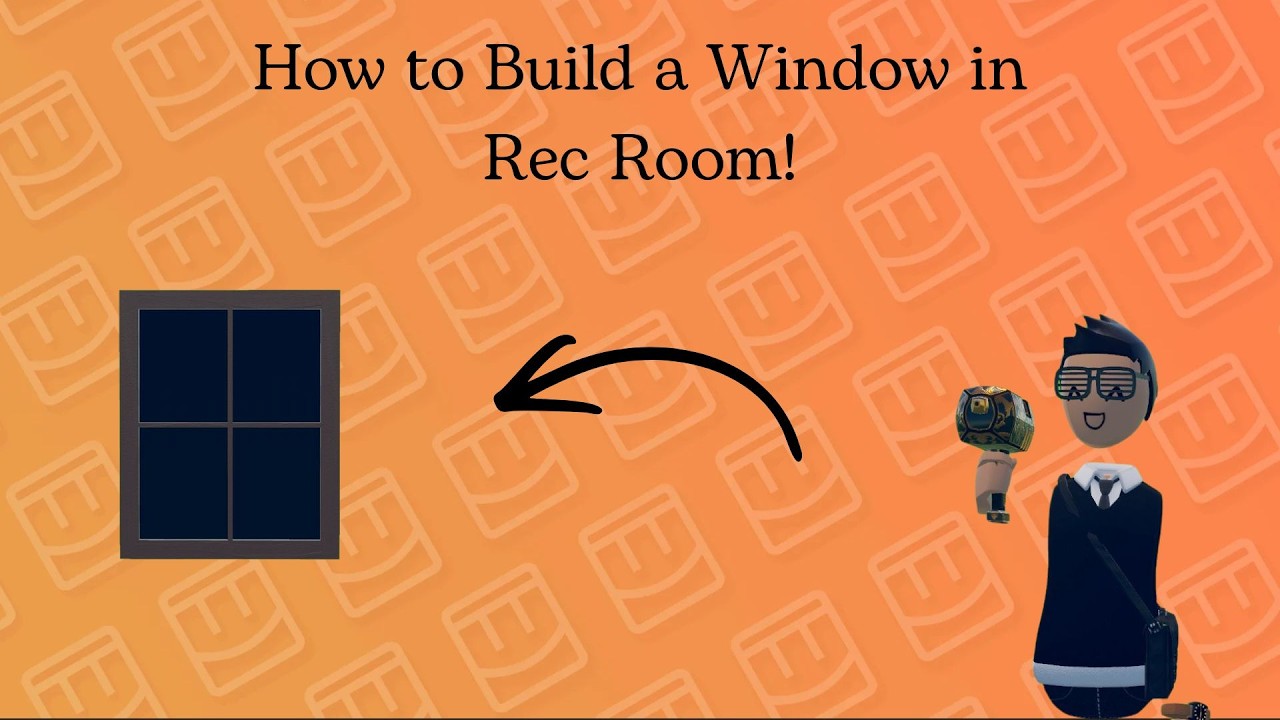 How to Build a Window in Rec Room| Tutorial 1 - YouTube