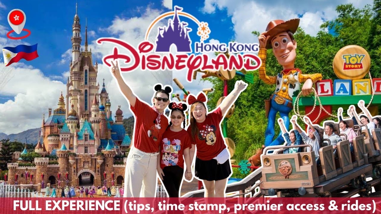 Hongkong Disneyland Ultimate Experience 🇵🇭🇭🇰 | tips, timestamp, premier access & rides (family vlog)