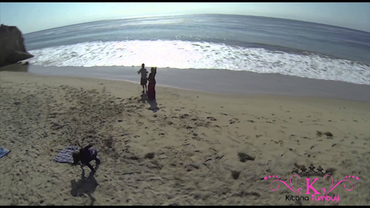 With Kitana at the Beach - YouTube