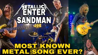METALLICA Enter Sandman Most Known Metal Song EVER? REACTION #metallicareaction