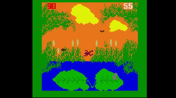 Frog Bog Intellivision Gameplay (1982)