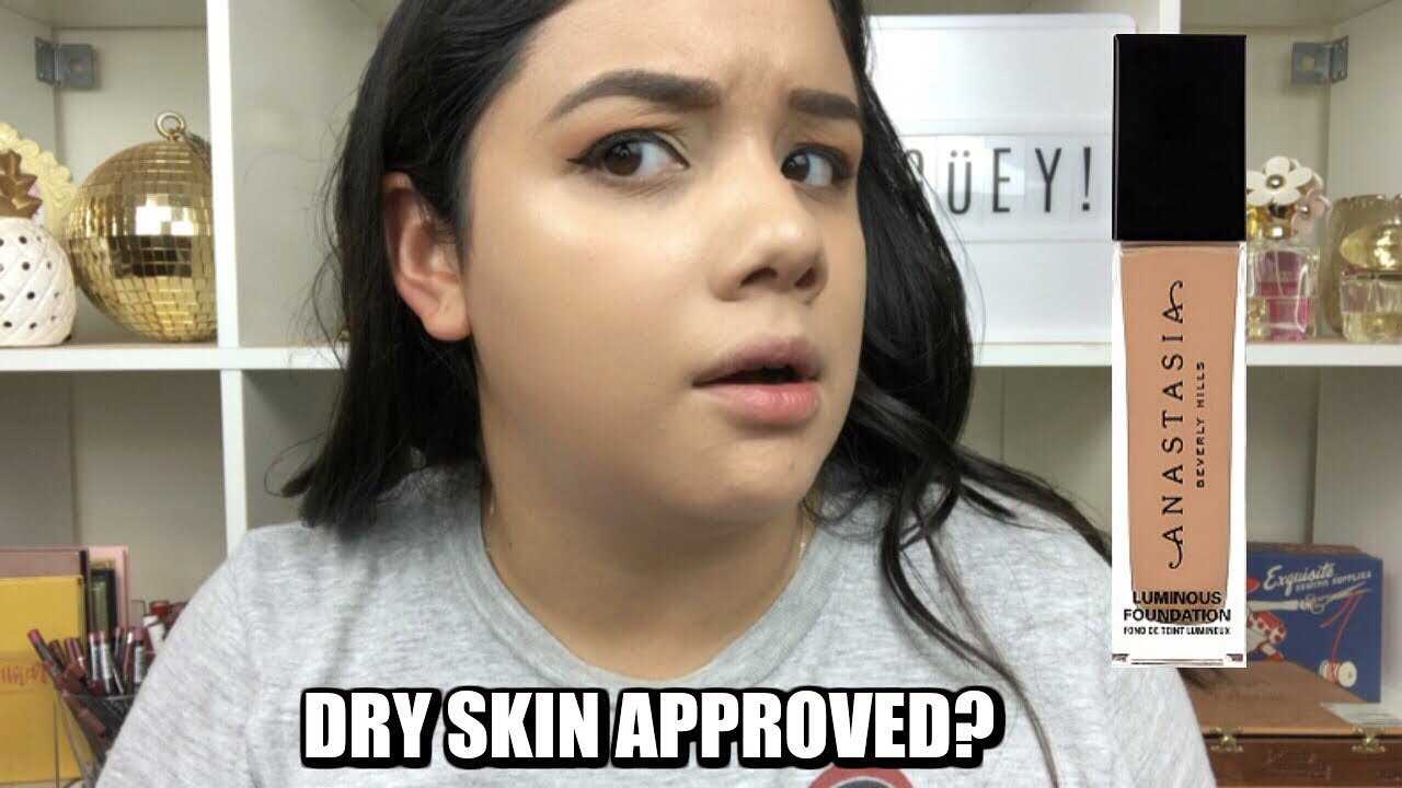 ANASTASIA BEVERLY HILLS LUMINOUS FOUNDATION REVIEW | DRY SKIN APPROVED? -  YouTube