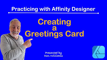 Affinity Designer Practice - Making a Greetings Card