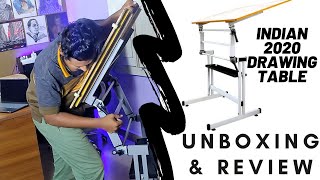 New Drafting Table Indian 2020 Adjustable Drawing Table Unboxing And Honest Review Frankydude