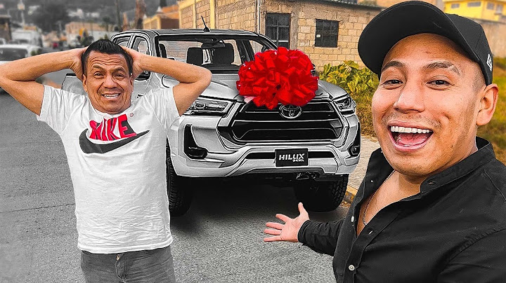 REGALO “CAMIONETA NUEVA” A MI PAPÁ!! 🛻