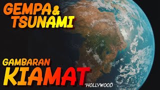 BENCANA GEMPA DAN TSUNAMI GAMBARAN KIAMAT || FILM 2012
