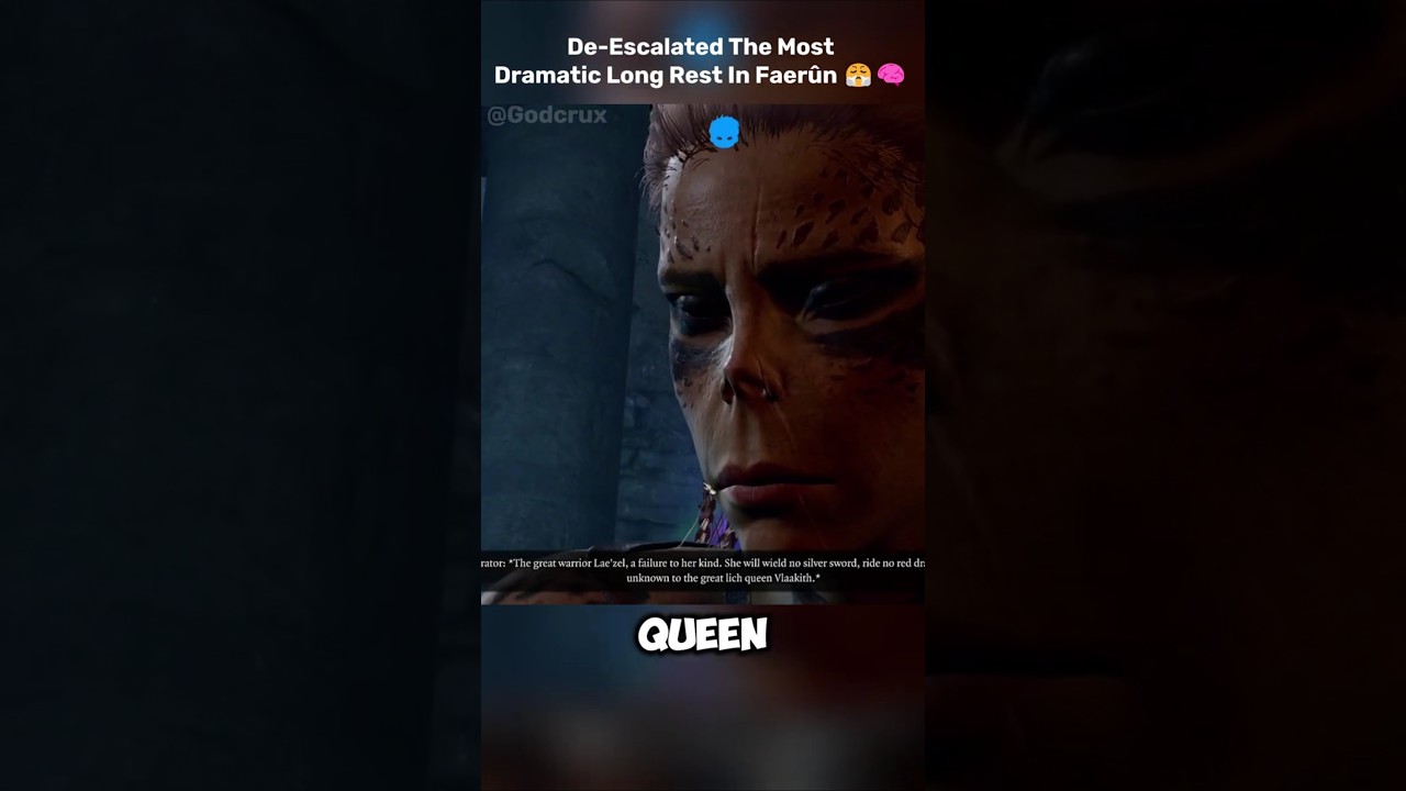 Lae'zel Tried To Delete Me… So I Gaslit Her Into Friendship 💅 - Baldur's Gate 3