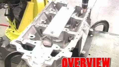 PRI Robotics -- Aluminum Casting Deburing Demo