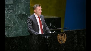 Statement by Mr.Kuzmenkov at the UNGA meeting under agenda item "Sport for Peace and Development"