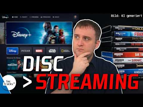 STREAMING? NEIN DANKE! ❌ | Der Fall Disney+ & warum ich Discs liebe! | Meine Meinung! | TecTracks HD