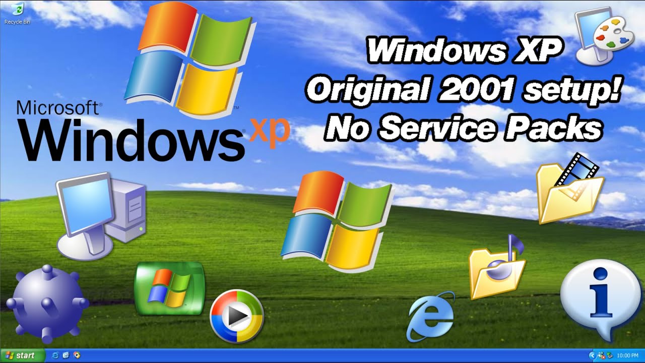 Original Windows XP Setup from 2001! - YouTube