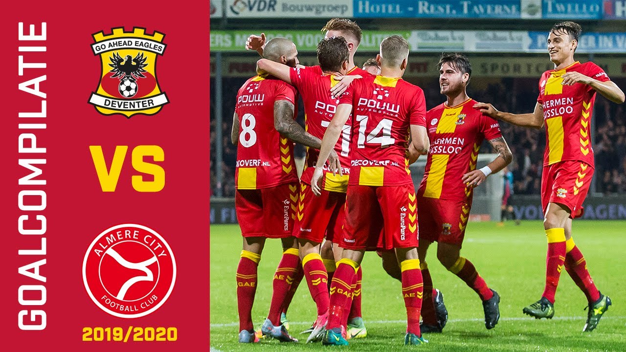 Goalcompilatie Go Ahead Eagles - Almere City FC - YouTube