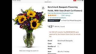 Chyyrp - $43.95 Amazon 5/7/23, Flowers With Vase #amazondeals #amazonfinds