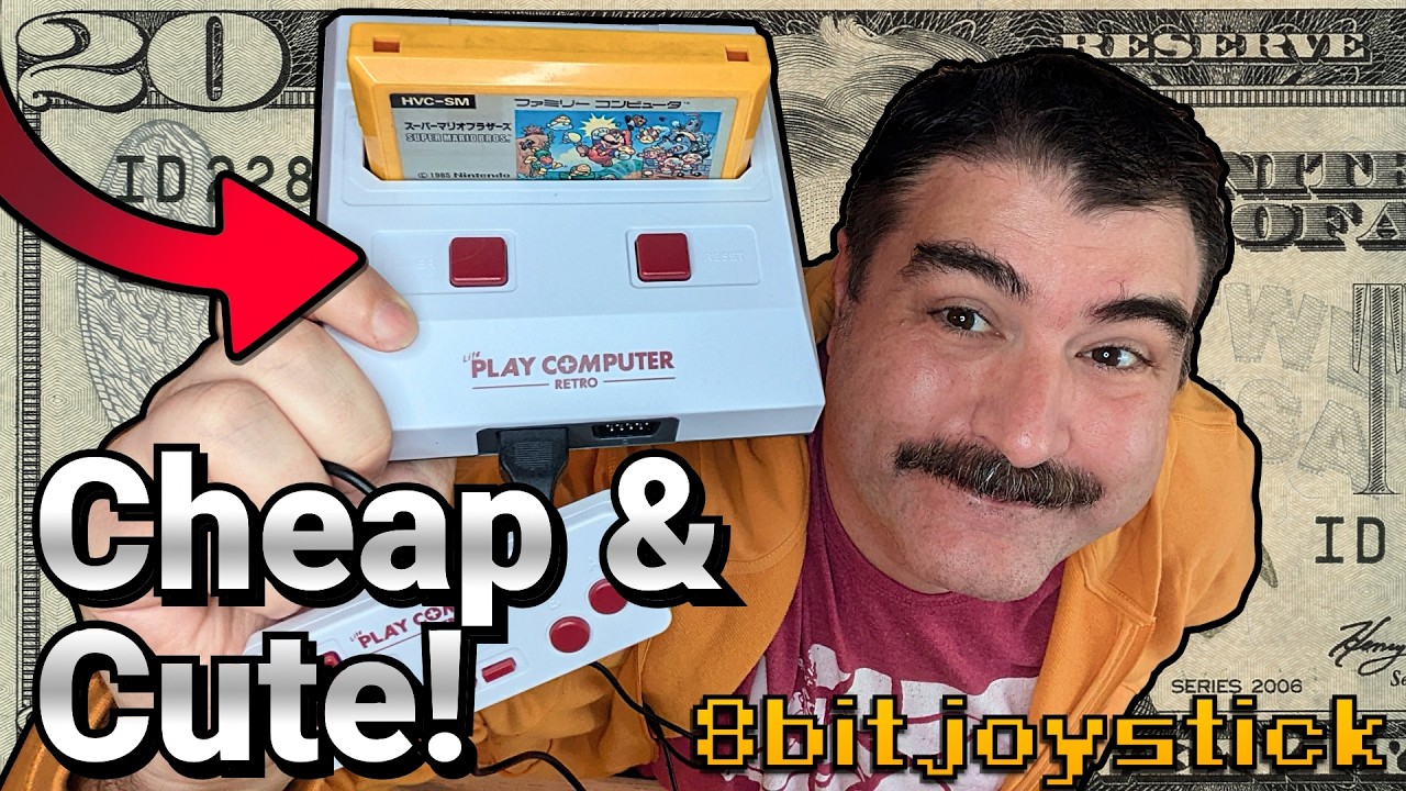 $20 Retro Nintendo Clone: Cute, Cheap, Stupid, & Smart! - YouTube