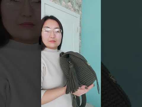 Video: Ryukzak namunasi. DIY moda aksessuari