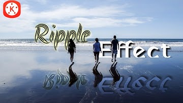 How to use Ripple effect in Kinemaster?
