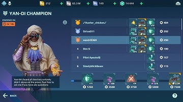 Are you the Yan-Di Champion #warrobots