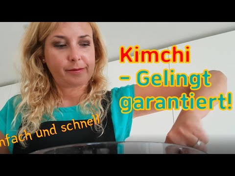 Video: Kimchi-Sauce: Schritt-für-Schritt-Fotorezepte Zur Einfachen Zubereitung