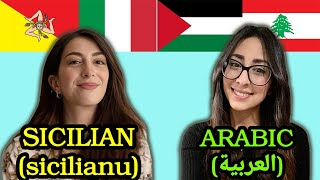 Similarities Between Arabic and Sicilian