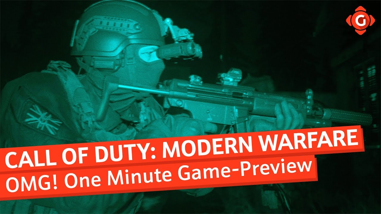 Call of Duty: Modern Warfare: Alle neuen Infos in einer Minute | OMG! One Minute Game-Preview microsoft store