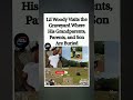 Lil Woody Visits Family Gravesite in Emotional Moment 😭🕊️❤️ #shorts #emotional #lilwoody