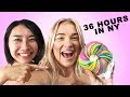 36 HOURS IN NEW YORK WITH RIE + BUZZFEED NY | Alix Traeger