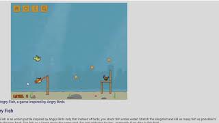 Angry Fish - an hilariously cool and funny variation of the Angry Bird game screenshot 1