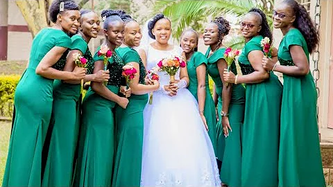 MKE MWEMA||SHABA VOICES MINISTERS // CATE WEDS GILBERT  shot by @saucefilms (official trailer)