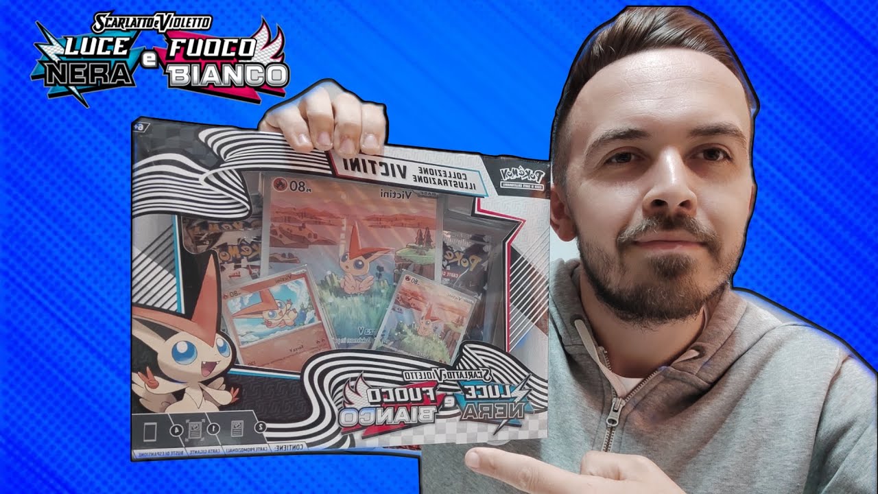 APRO LA COLLEZIONE DI VICTINI DI LUCE NERA E FUOCO BIANCO 🔥 #pokemon # ...