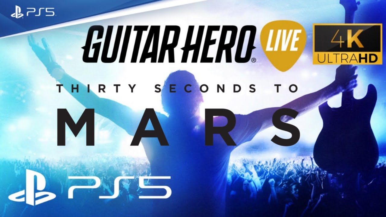 PS5) Guitar Hero Live: The Kill - 30 Seconds To Mars, Gameplay