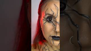 Easy 3D Spider makeup tutorial #makeupshorts