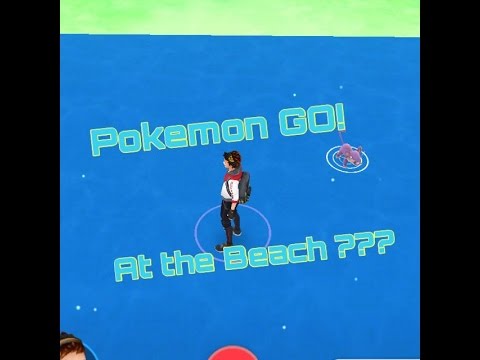 Can you play Pokemon Go On the Beach?