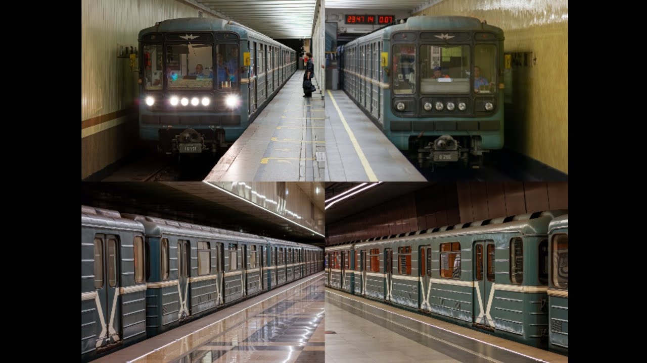 18.08.25 Ночная перегонка метропоезда типа 81-717.5/81-714.5, №0286 - №10131 из ТЧ-20 в ТЧ-16 Москва