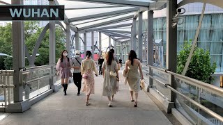 恆隆廣場—武勝路 | Walking in wuhan | China City Ambience | 4K