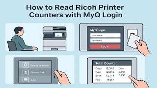 How to Read Ricoh Printer Counters with MyQ Login