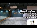 Dance studio tour  sleek modern interior design by enside elevation