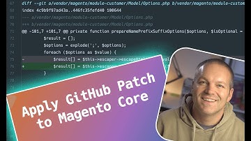 How to Apply a GitHub Commit to Magento Core Code