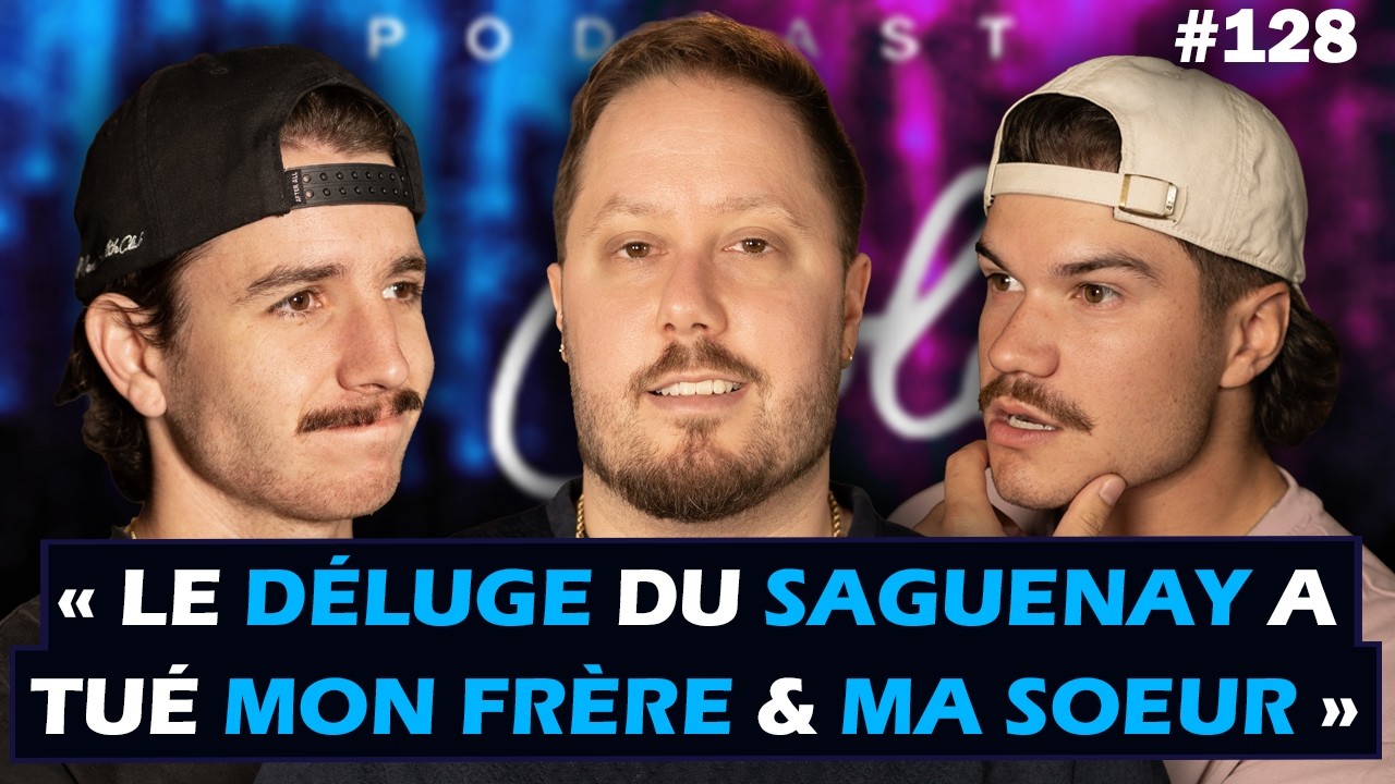 À 5 ans, il perd son frère et sa soeur lors du deluge du Saguenay