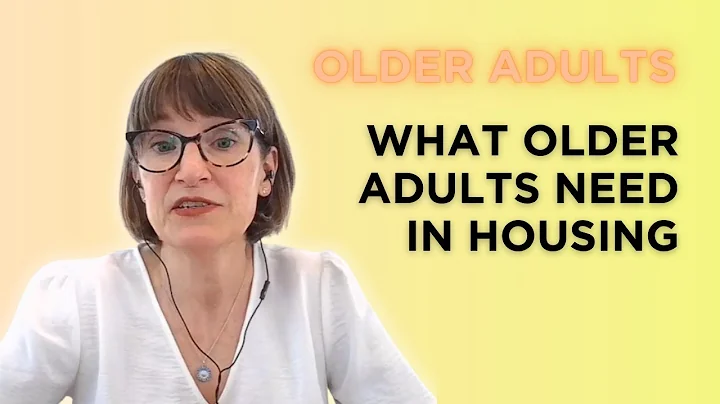 HOMELESSNESS AND OLDER ADULTS: what older adults need in housing
