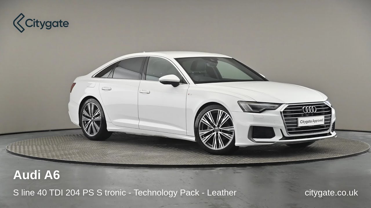 Audi A6 3.0 Tdi 204 Ps S Tronic Audi A6 - S line 40 TDI 204 PS S tronic - Technology Pack - Leather