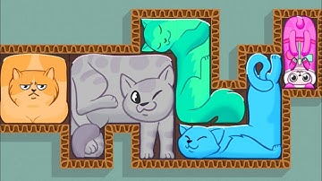 Puzzle Cats - All Levels Gameplay Android, iOS