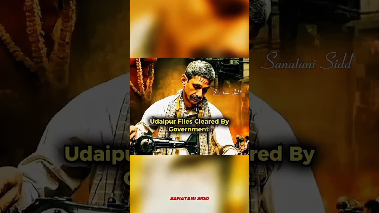 Udaipur Files cleared by government set to release on the big screen on August 8. 