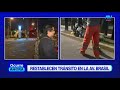 Restablecen tránsito en la avenida Brasil: así luce la vía tras el Desfile Cívico Militar