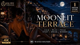 Moonlit Terrace | Luxury Jazz & Ocean Waves screenshot 2