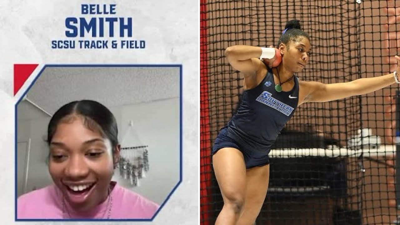 Belle Smith drops East Region -leading 17.82m at The Armory! Athlete to Watch, react, share now 🇯🇲🔥