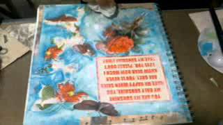 Art Journal Tutorial and Layout tutorial on Ustream Show