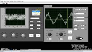 Labview Signal Generator And Osciliscope